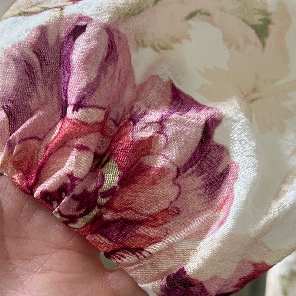 H&M Floral Puff Sleeve Blouse - Picture 6 of 7